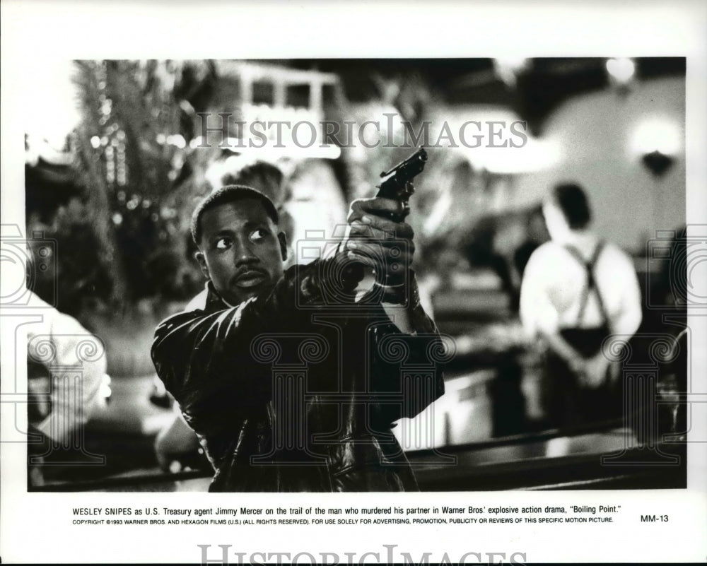 1983 Press Photo Wesley Snipes in &quot;Boiling Point&quot;- Historic Images
