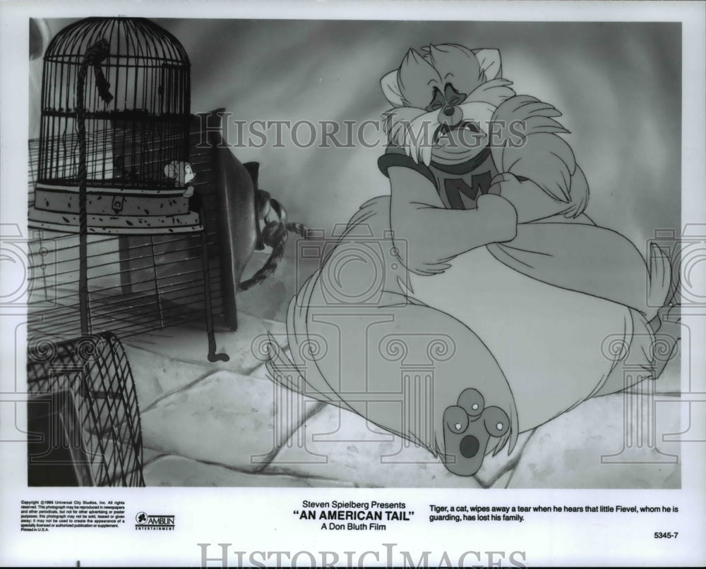 1987 Press Photo Movie An American Tail - 523- Historic Images