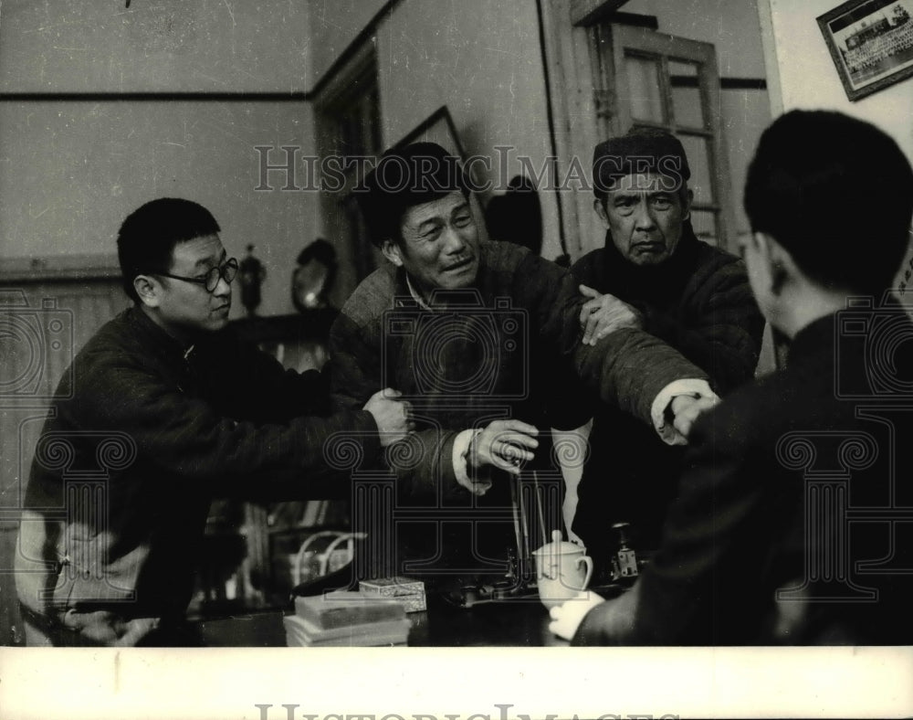 1985 Press Photo Scene from Bao and His Son- Historic Images