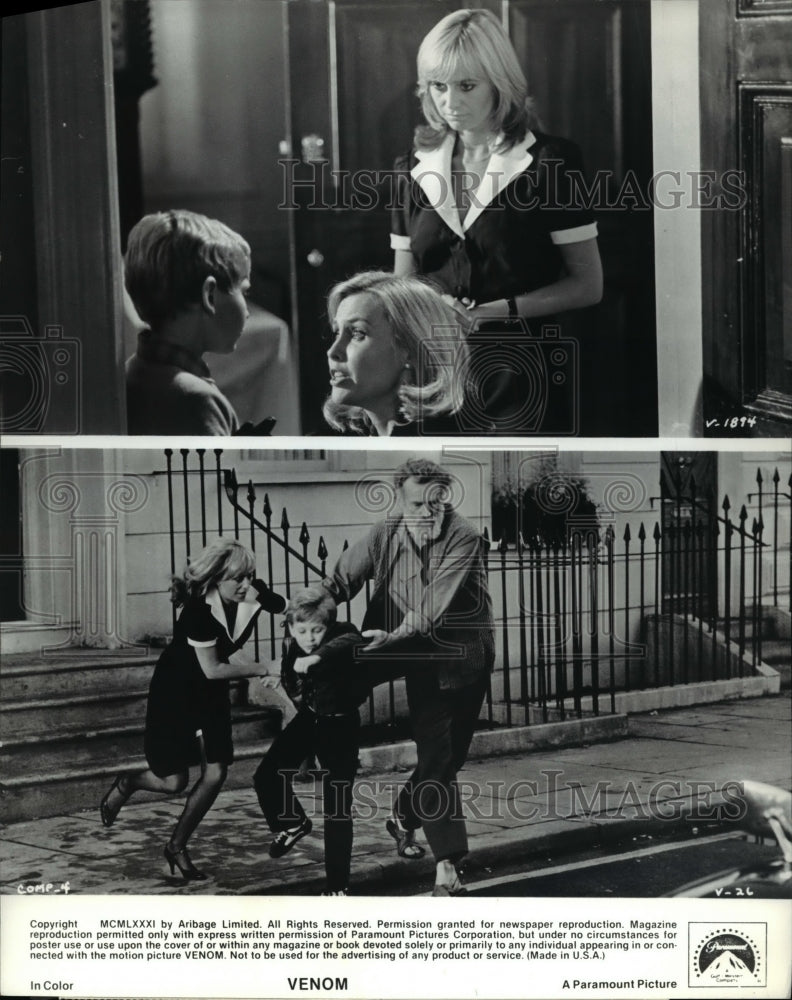 1982 Press Photo Movie Venom- Historic Images