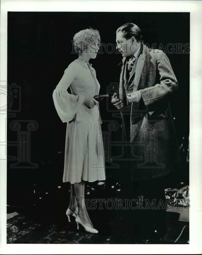 1987 Press Photo Scene From The Bat - cvp29596- Historic Images
