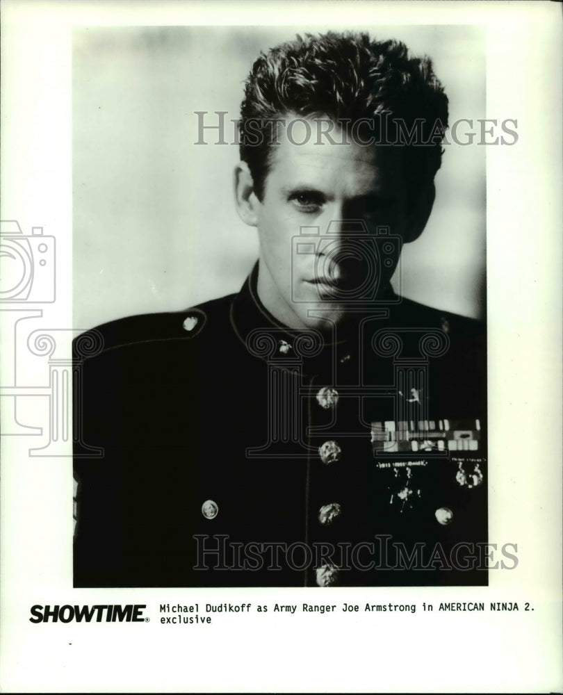 1988 Press Photo American Ninja 2 Micheal Dudikoff- Historic Images