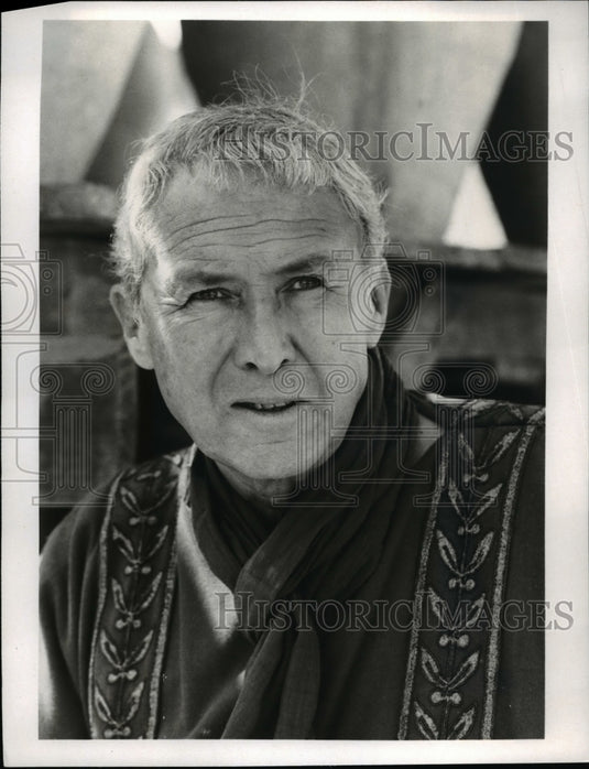 1981 Press Photo Anthony Quayle in Masada- Historic Images
