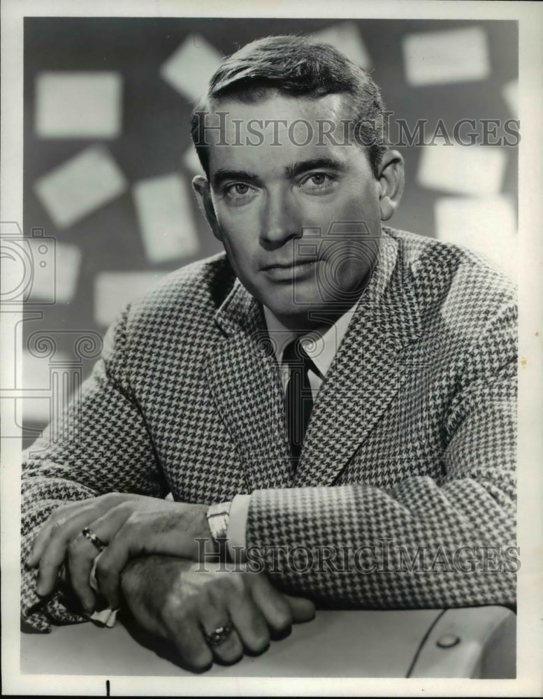 Undated Press Photo Don Morrow Let's Play Post Office- Historic Images