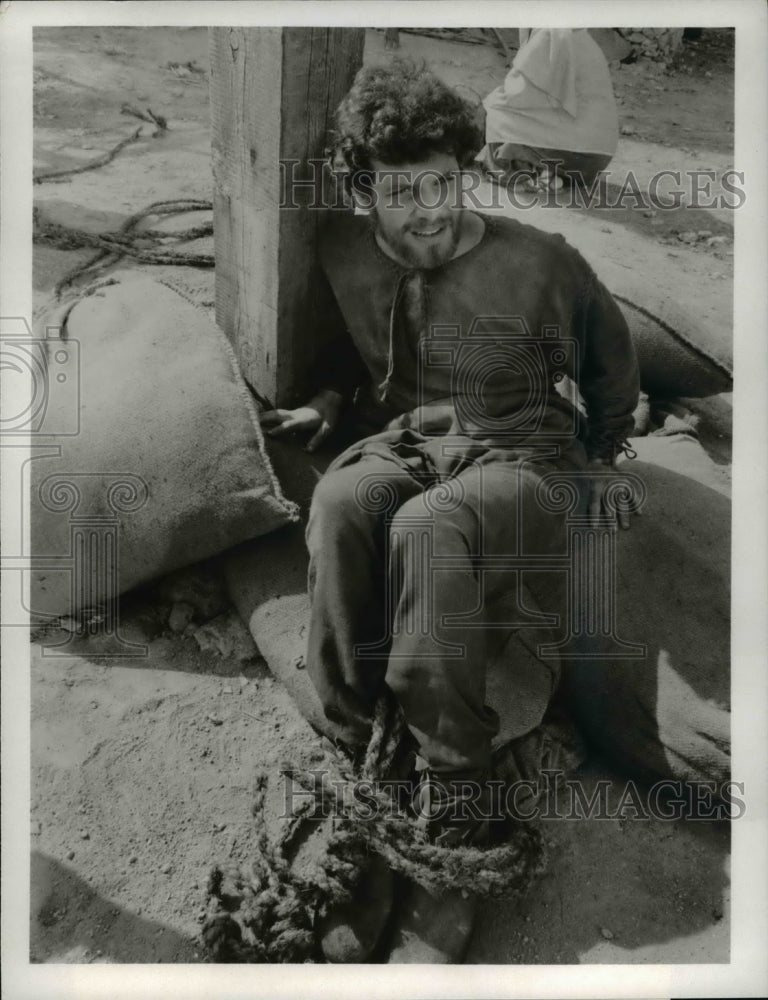 1981 Press Photo Richard Pierson in Masada - cvp29831- Historic Images