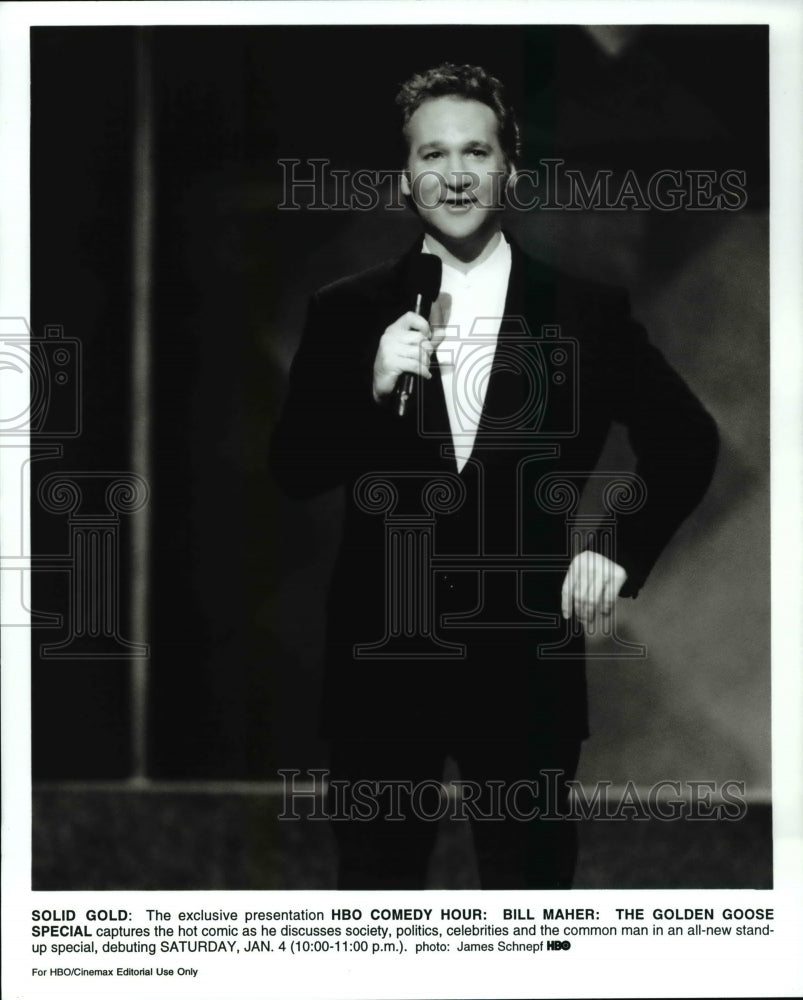 Press Photo Bill Maher: The Golden Goose Special - cvp30018- Historic Images