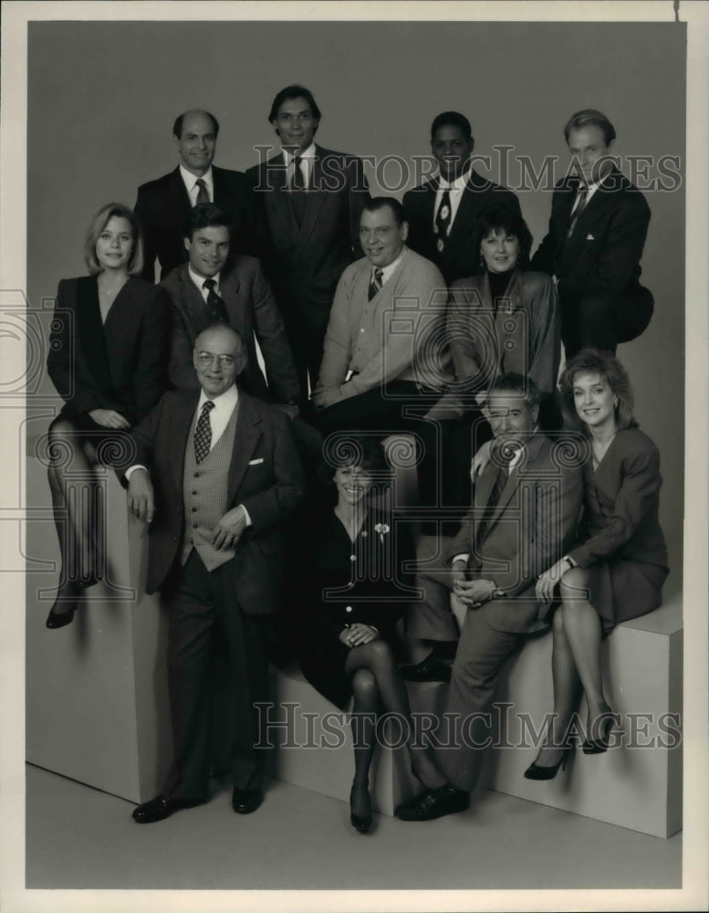 1988 Press Photo The cast of L. A. Law - cvp30069- Historic Images
