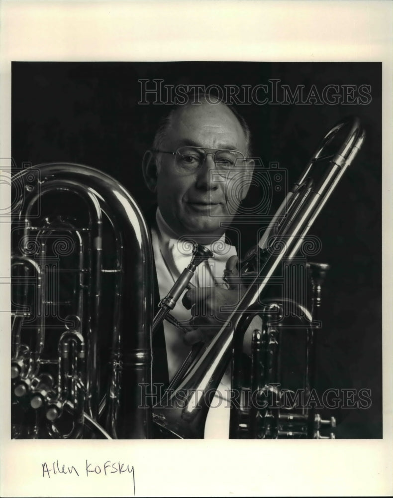 1984 Press Photo Allen Kofsky Musician - cvp30105- Historic Images