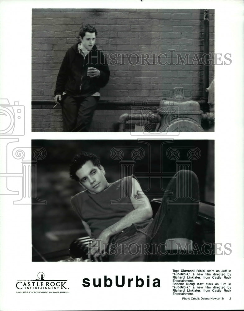 Undated Press Photo Giovanni Ribsi Nicky Katt In Suburbia - cvp30192- Historic Images