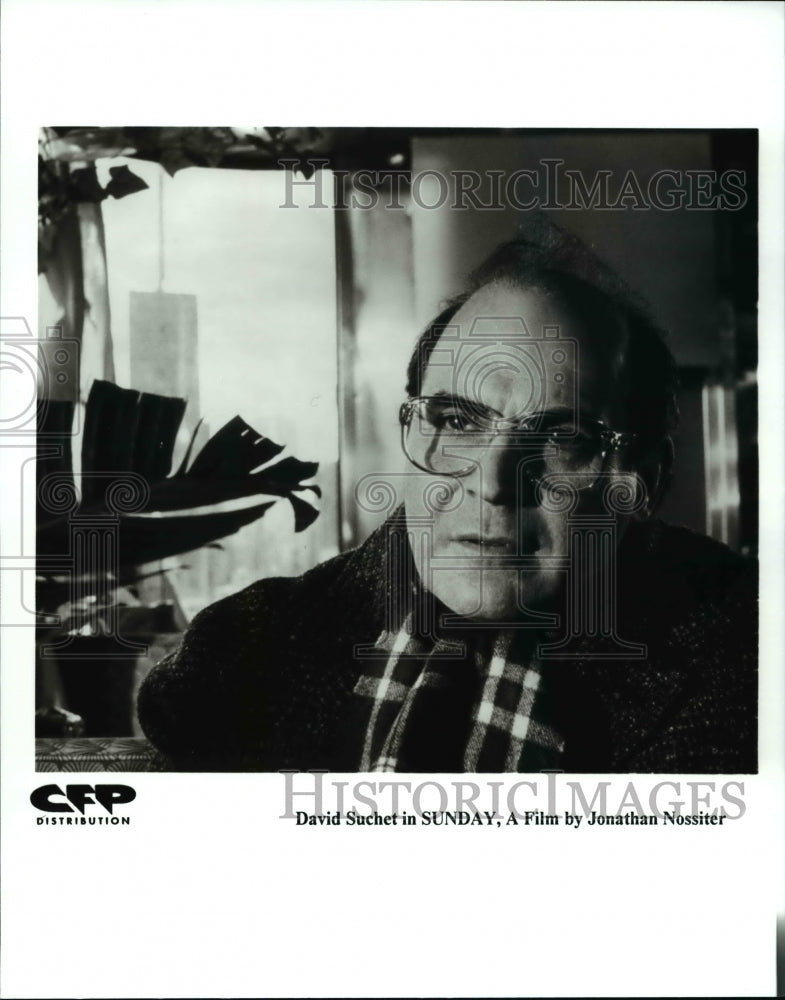 Press Photo David Suchet in Sunday - cvp30208- Historic Images