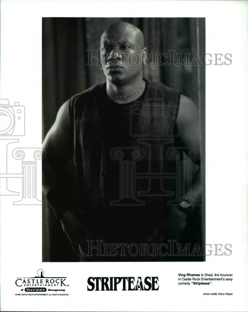 Press Photo Ving Rhames stars in Striptease by Castle Rock - cvp30238- Historic Images