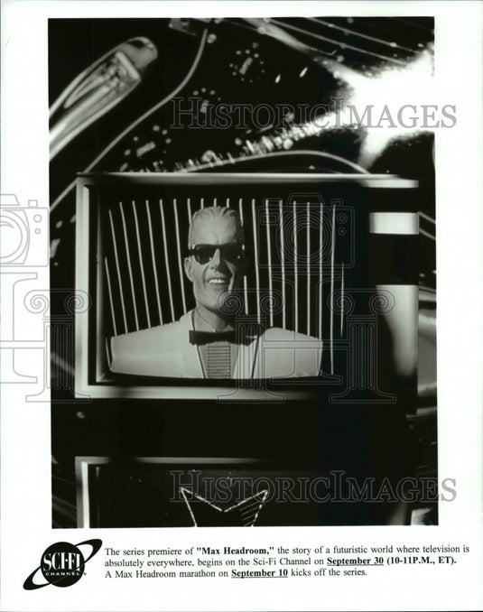 Undated Press Photo Max Headroom - cvp30301- Historic Images