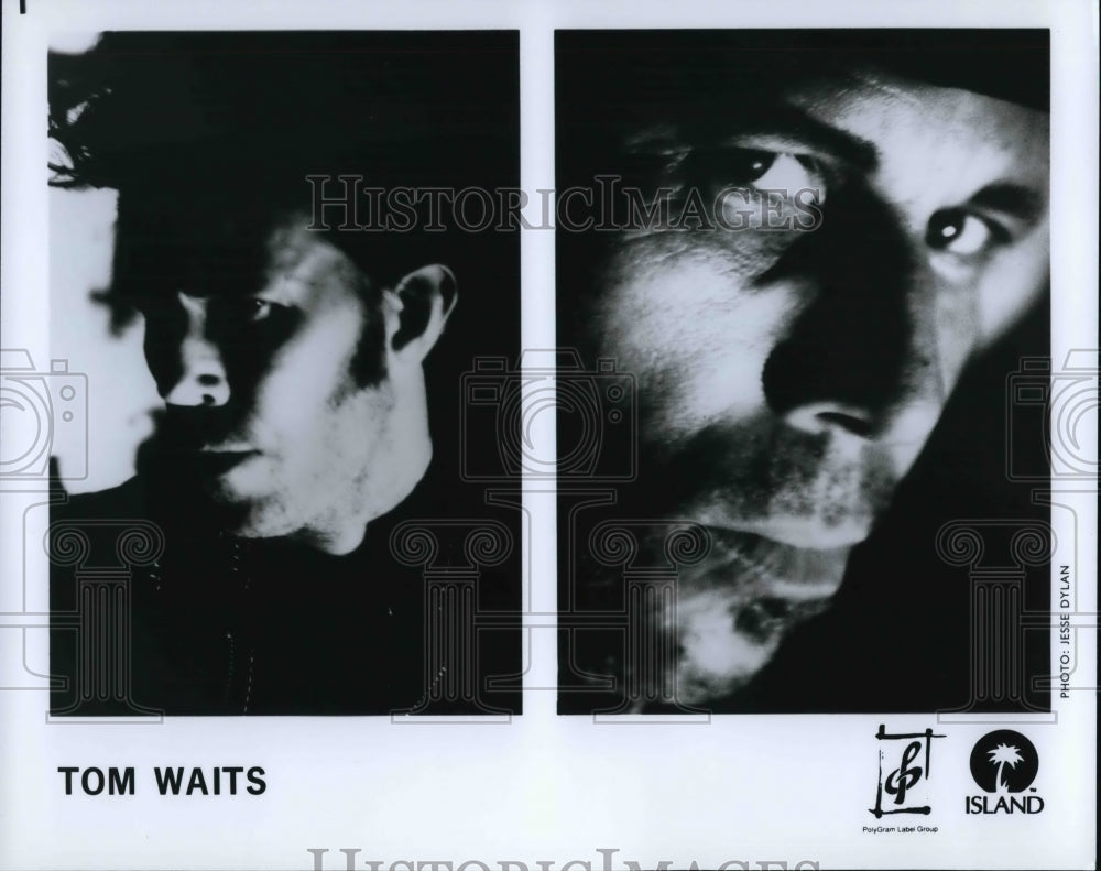 Press Photo Tom Waits Folk Blues Singer Songwriter Musician and Composer- Historic Images