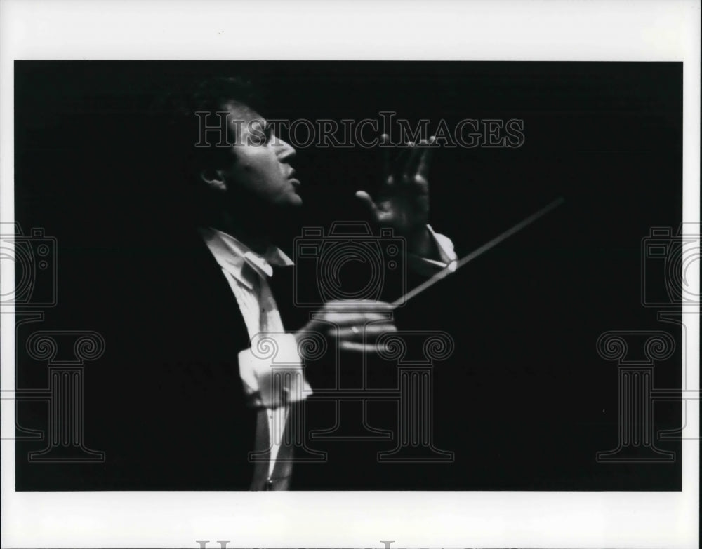 1989 Press Photo Yoel Levi Conductor Music Director Atlanta Symphony Orchestra- Historic Images