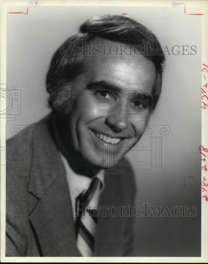 1982 Press Photo Tom Snyder American TV Personality News Anchor - cvp30507- Historic Images