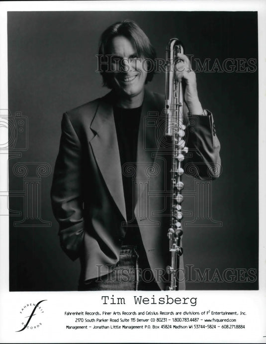 Press Photo Tom Weisberg Musician - cvp30578- Historic Images