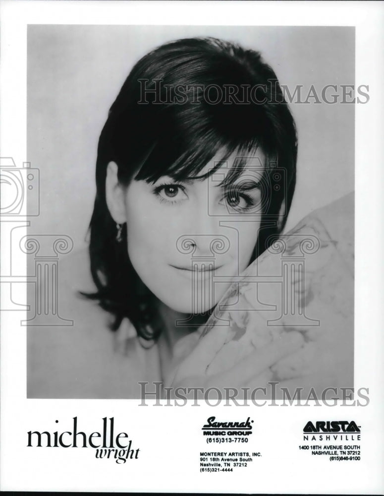 Press Photo Singer Michelle Wright - cvp30586- Historic Images