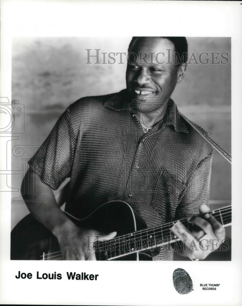 Press Photo Singer Joe Louis Walker - cvp30607- Historic Images