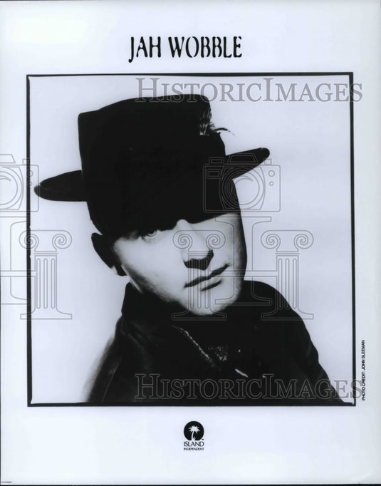 Press Photo Guitarist Jah Wobble - cvp30614- Historic Images