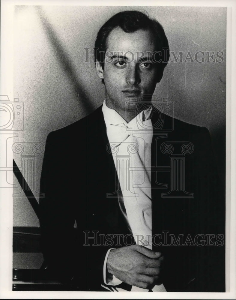 Press Photo Pianist Benedetto Lupo - cvp30756- Historic Images