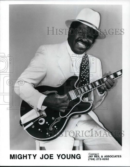 Press Photo Singer Mighty Joe Young - cvp31520- Historic Images