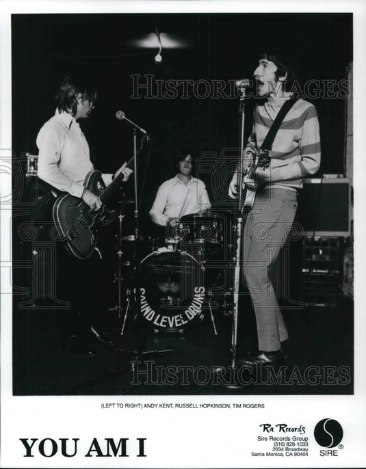 Press Photo Andy Kent, Russell Hopkinson, Tim Rogers in "You Am I" - cvp31533- Historic Images