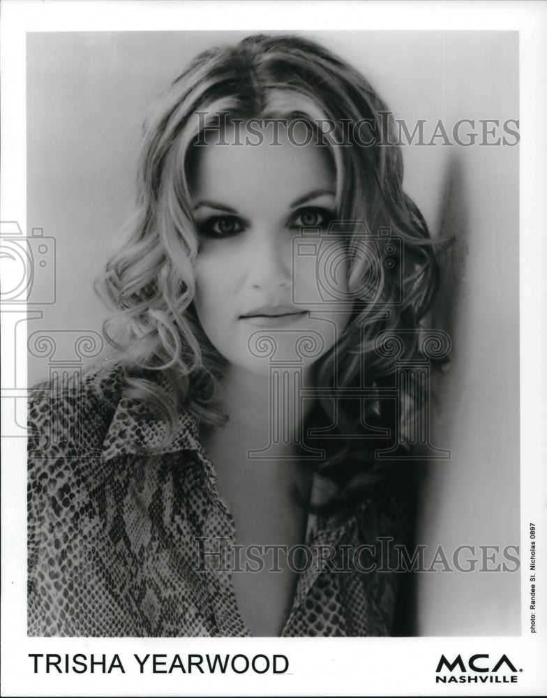 Press Photo Trisha Yearwood - cvp31536- Historic Images