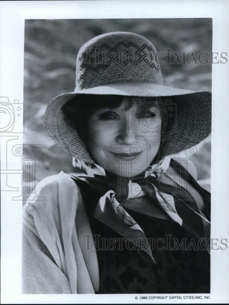 1986 Press Photo Shirley MacLaine in Out on a Limb - cvp31903- Historic Images