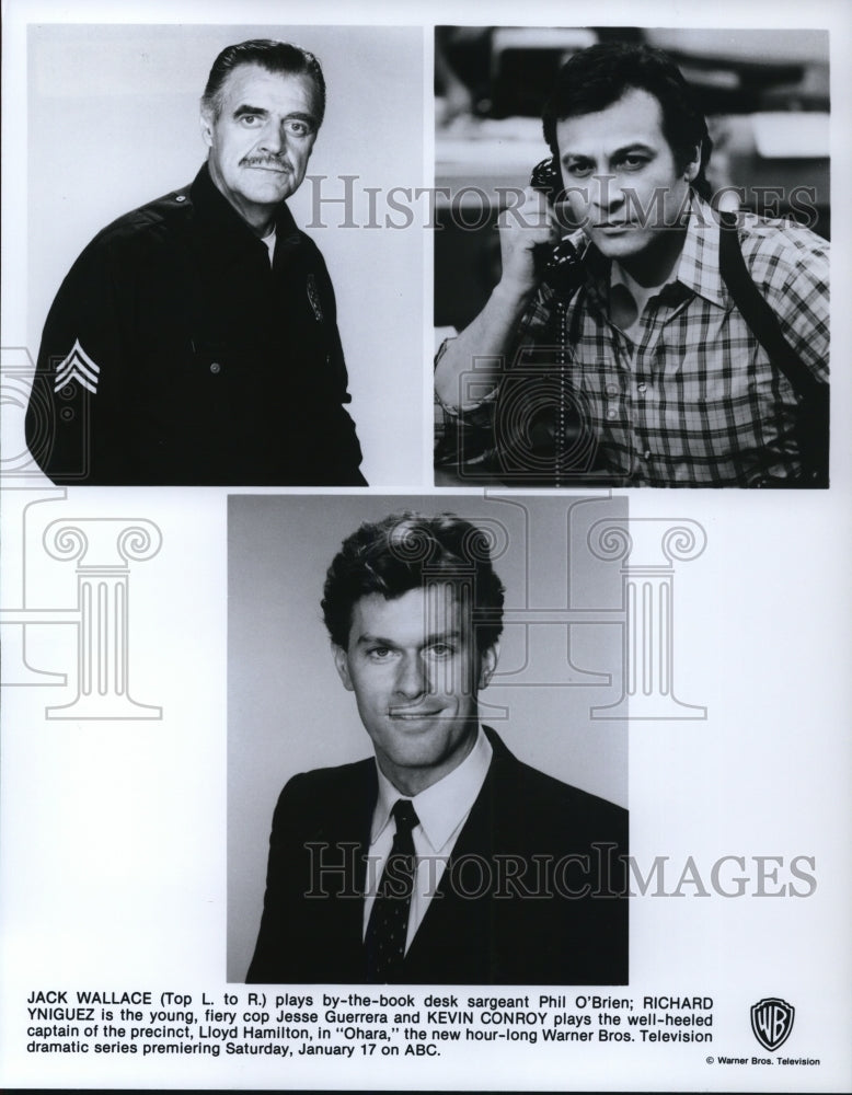 1985 Press Photo RichardYniguez &amp; Kevin Conrad in Ohara - cvp31938- Historic Images