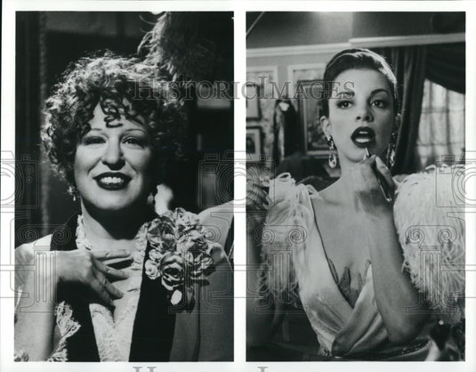 Undated Press Photo Bette Midler and Cynthia Gibb star in Gypsy - cvp32304- Historic Images
