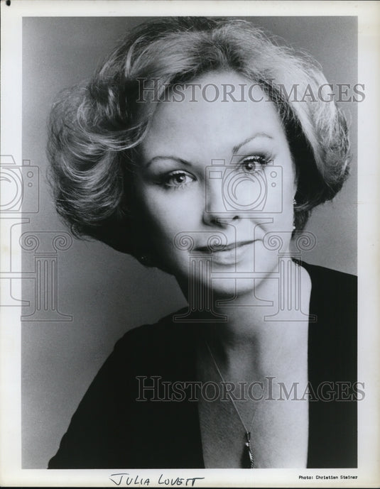 Undated Press Photo Julia Lovett Opera Singer - cvp32422- Historic Images