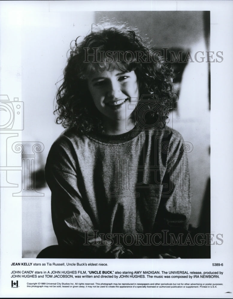 1989 Press Photo Jean Kelly In Uncle Buck - cvp32463- Historic Images