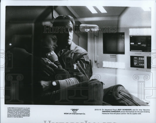 1984 Press Photo Natasha and Roy Scheider in 2010 - cvp32860- Historic Images