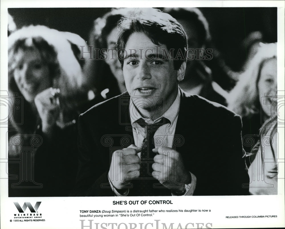 1989 Press Photo Tony Danza stars as Doug Simpson in She&#39;s Out of Control- Historic Images