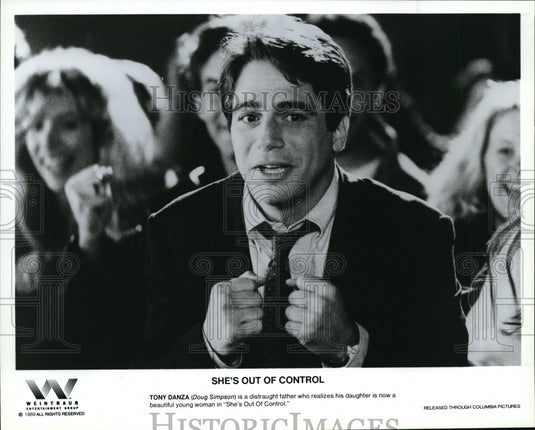 1989 Press Photo Tony Danza stars as Doug Simpson in She's Out of Control- Historic Images