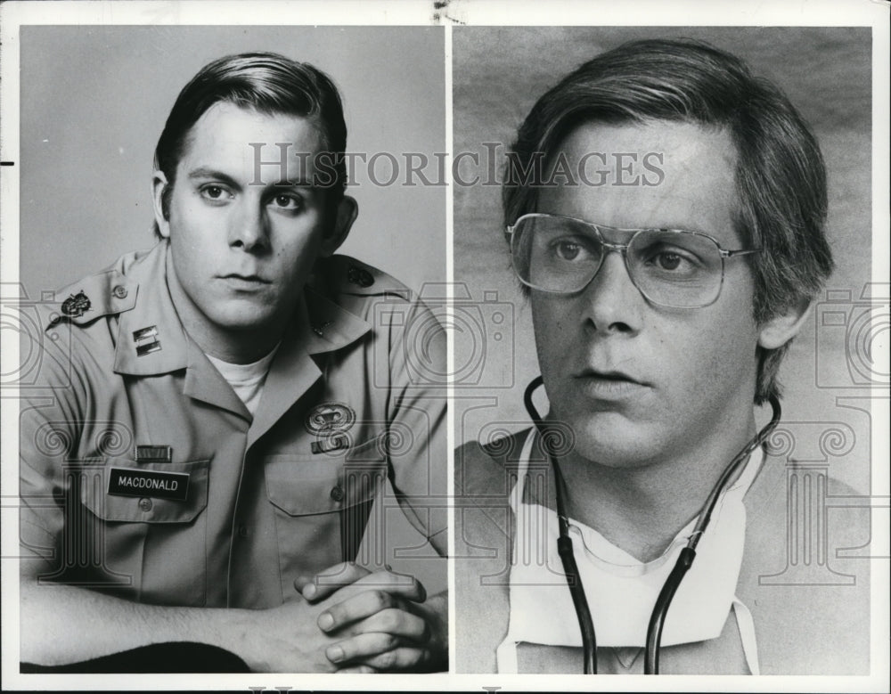 1984 Press Photo Gary Cole in Fatal Vision - cvp33429- Historic Images