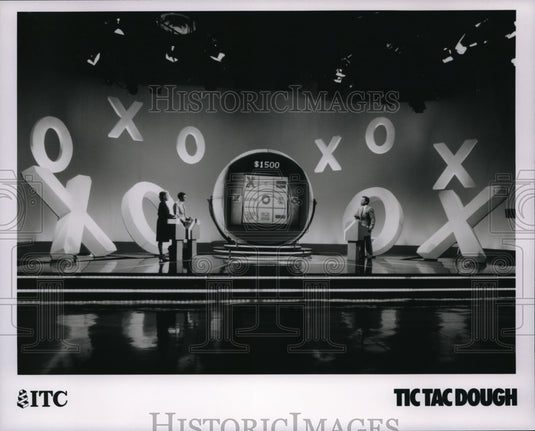 Press Photo NBC's Tic Tac Dough hosted by Jack Barry - cvp33510- Historic Images