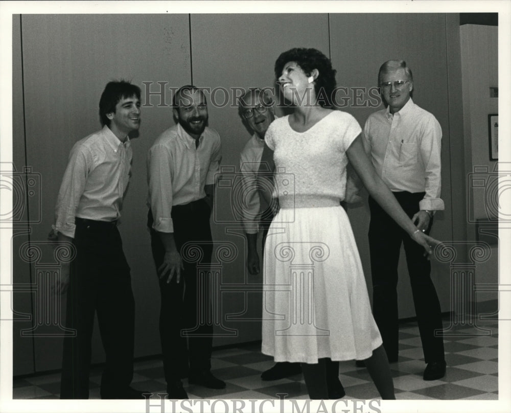 1986 Press Photo The Selrec Singers - cvp33771- Historic Images
