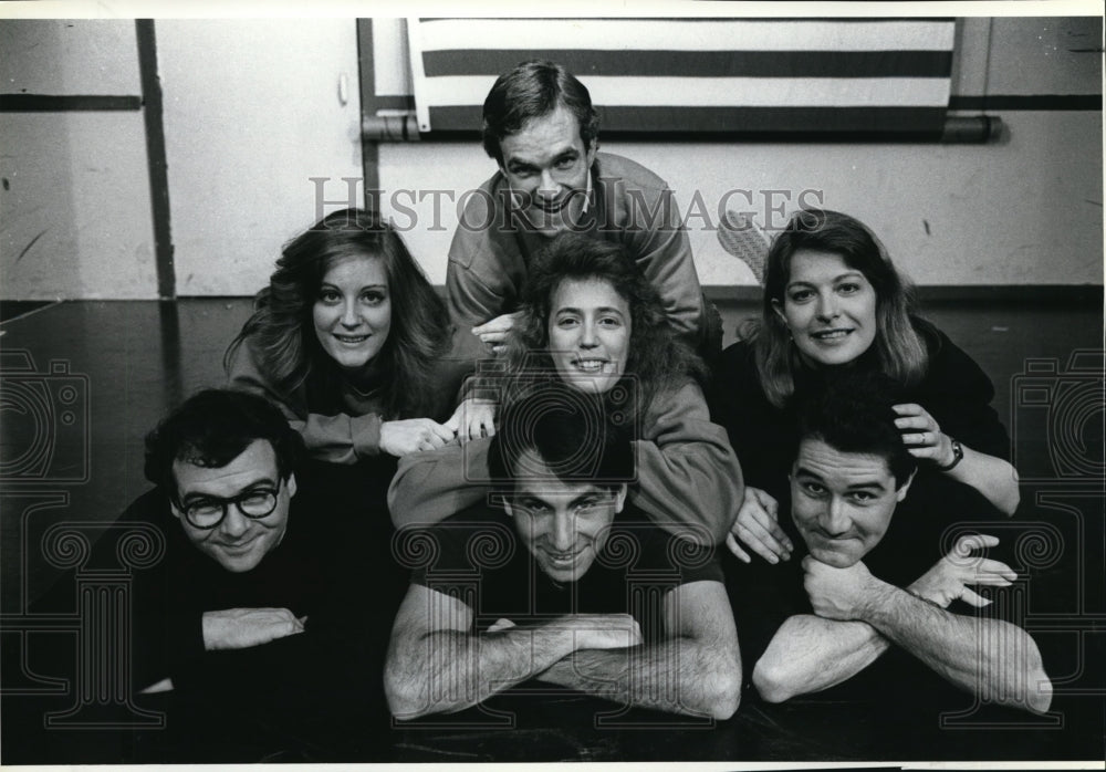 Undated Press Photo Joe Keefe Madeleine Malato Laura Wasserman Petrea Burchard- Historic Images