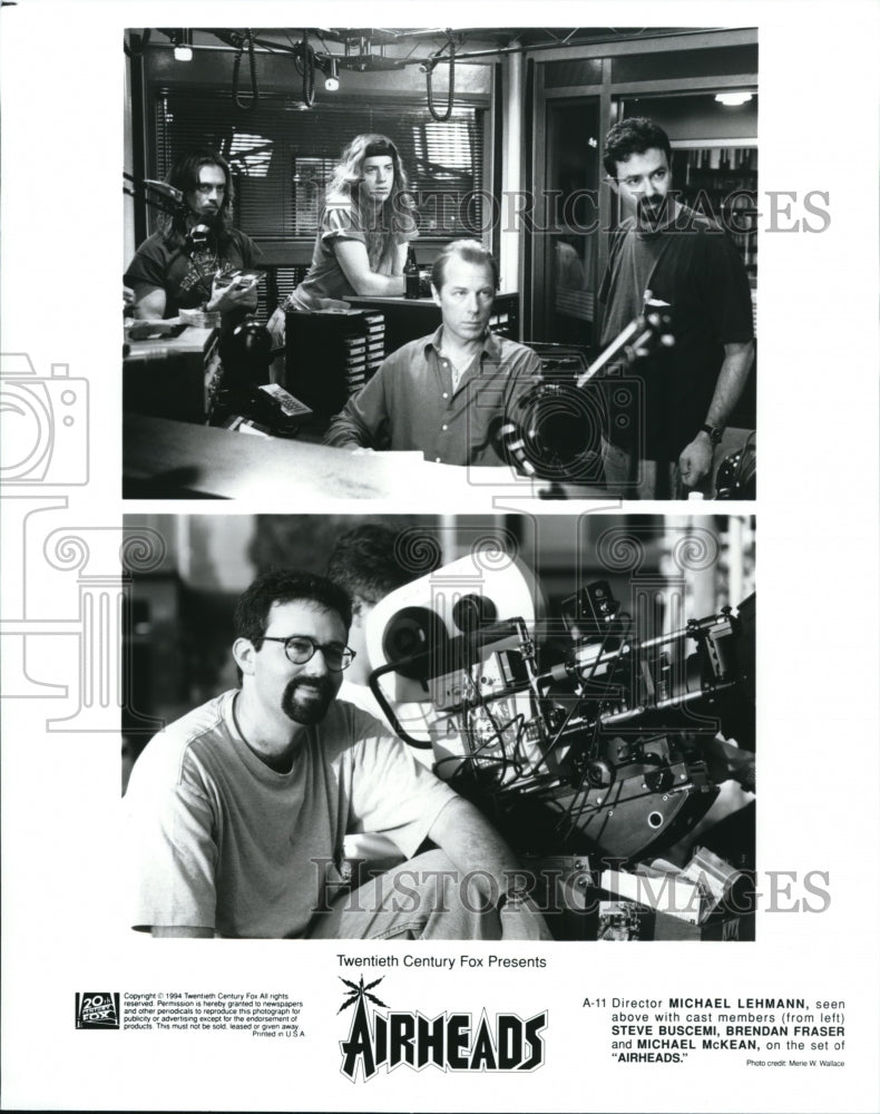 Press Photo Twentieth Century Fox Airheads starring Michael McKean, - 935- Historic Images