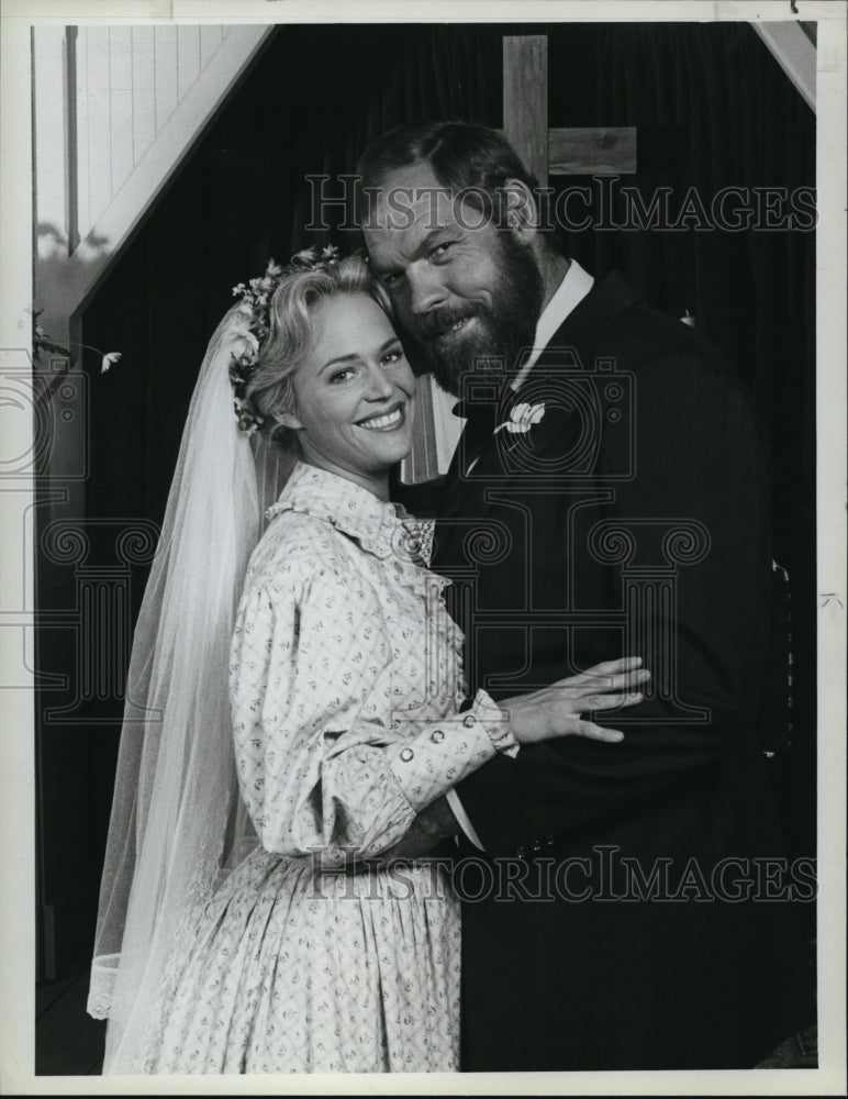 1982 Press Photo Merlin Olsen Katherine Cannon The First Miracle - cvp34440- Historic Images