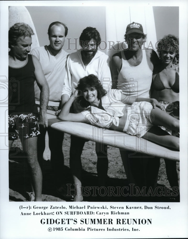 1985 Press Photo Gidget&#39;s Summer Reunion - cvp34490- Historic Images