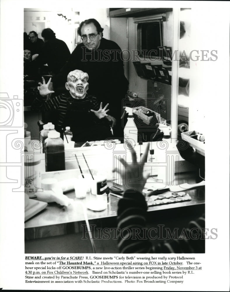 Undated Press Photo The Haunted Mask - cvp34567- Historic Images