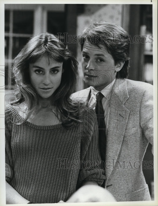 1986 Press Photo Family Ties Cast - cvp34631- Historic Images