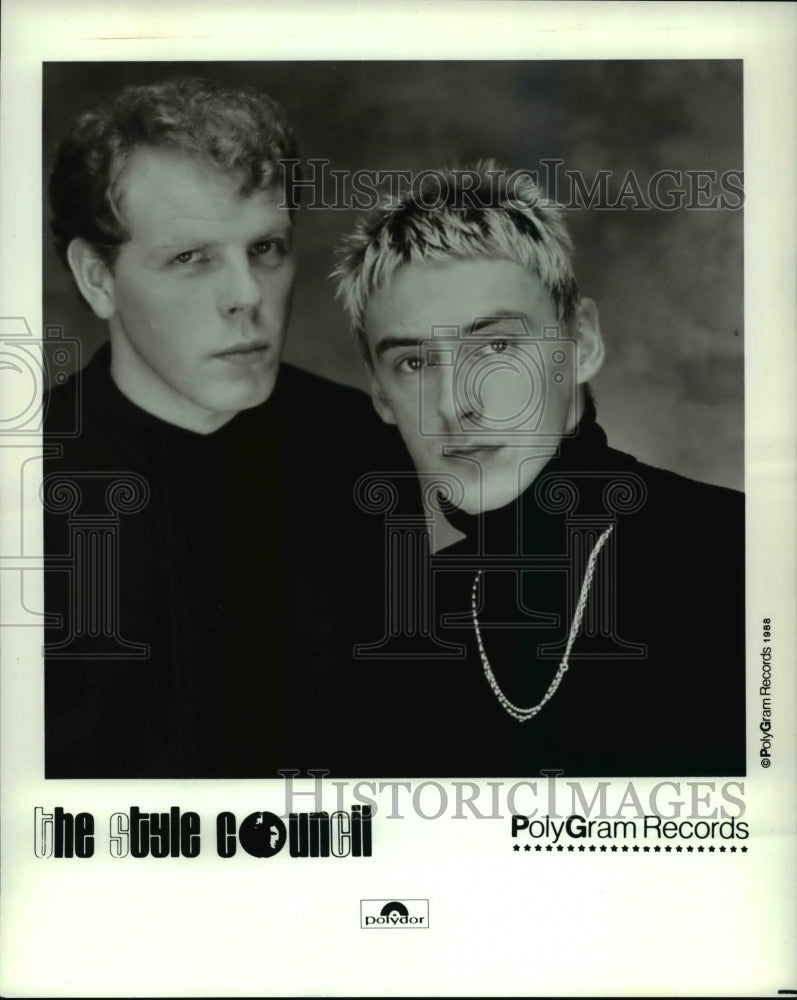 1988 Press Photo Music Group The Style Council - cvp34735- Historic Images