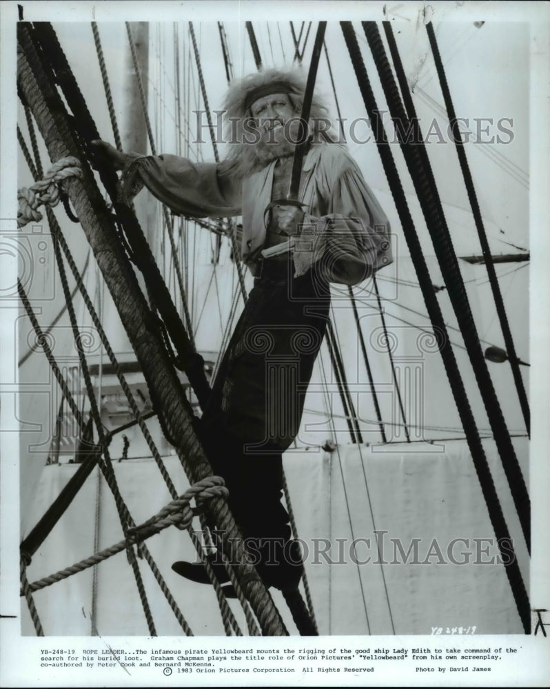 1983 Press Photo Movie Yellowbeard - cvp34738- Historic Images