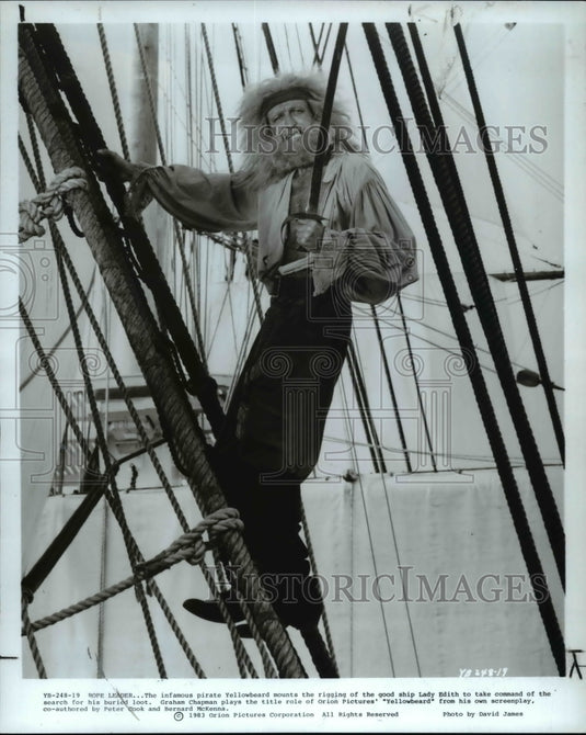 1983 Press Photo Movie Yellowbeard - cvp34738- Historic Images