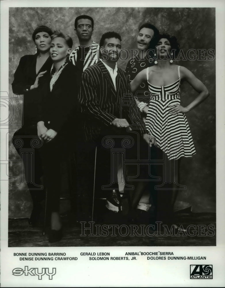 Press Photo Skyy Bonne Dunning Barrino Gerald Lebon Anibal Sierra - cvp34926- Historic Images