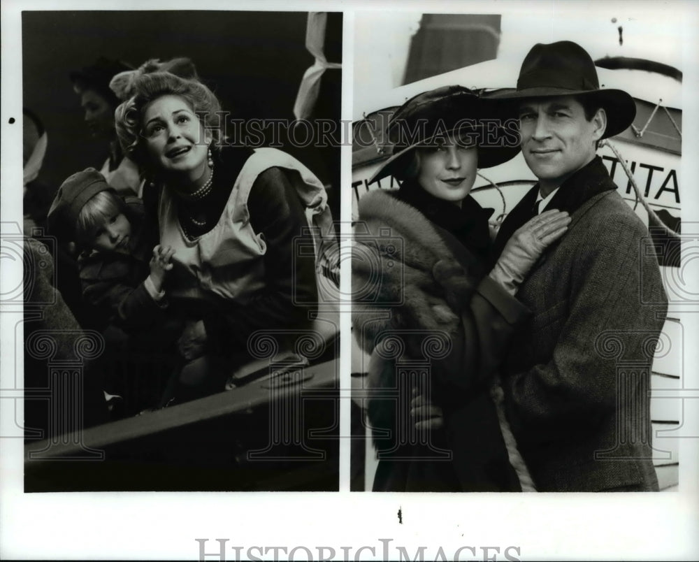 Undated Press Photo Kelly Rutherford Simon MacCorkindale No Greater Love- Historic Images