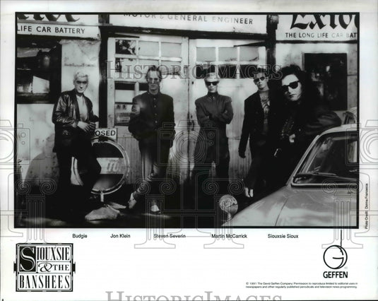 1991 Press Photo Budgie, John Klein, Steven Severin Martin McCarrick - cvp35110- Historic Images